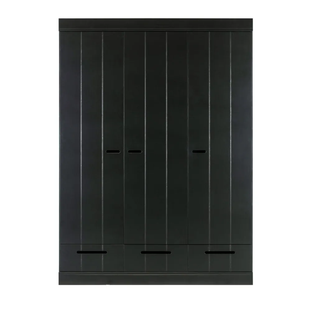 Woood CONNECT Armoire vestiaire 3 portes / 3 tiroirs