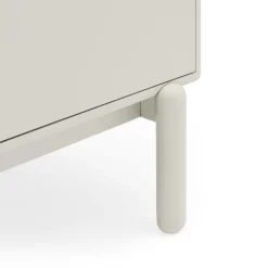 Teulat CORVO Buffet 1 porte 6 tiroirs en bois L180cm