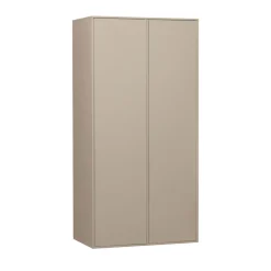 Vtwonen DAILY Armoire 2 portes, 2 tiroirs en bois H200cm