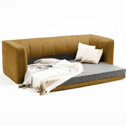 Drawer DANAE Canapé convertible 4 places en tissu chenille