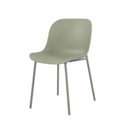 Drawer DIEGO Lot de 4 chaises intérieur et extérieur en plastique et métal