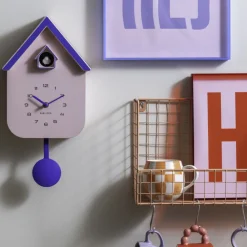 Karlsson DUPLA COLOR CUCKOO Horloge murale en métal avec coucou