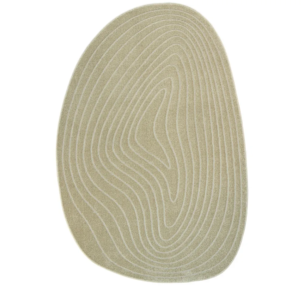 No name ELLIOTT II Tapis contemporain de forme organique