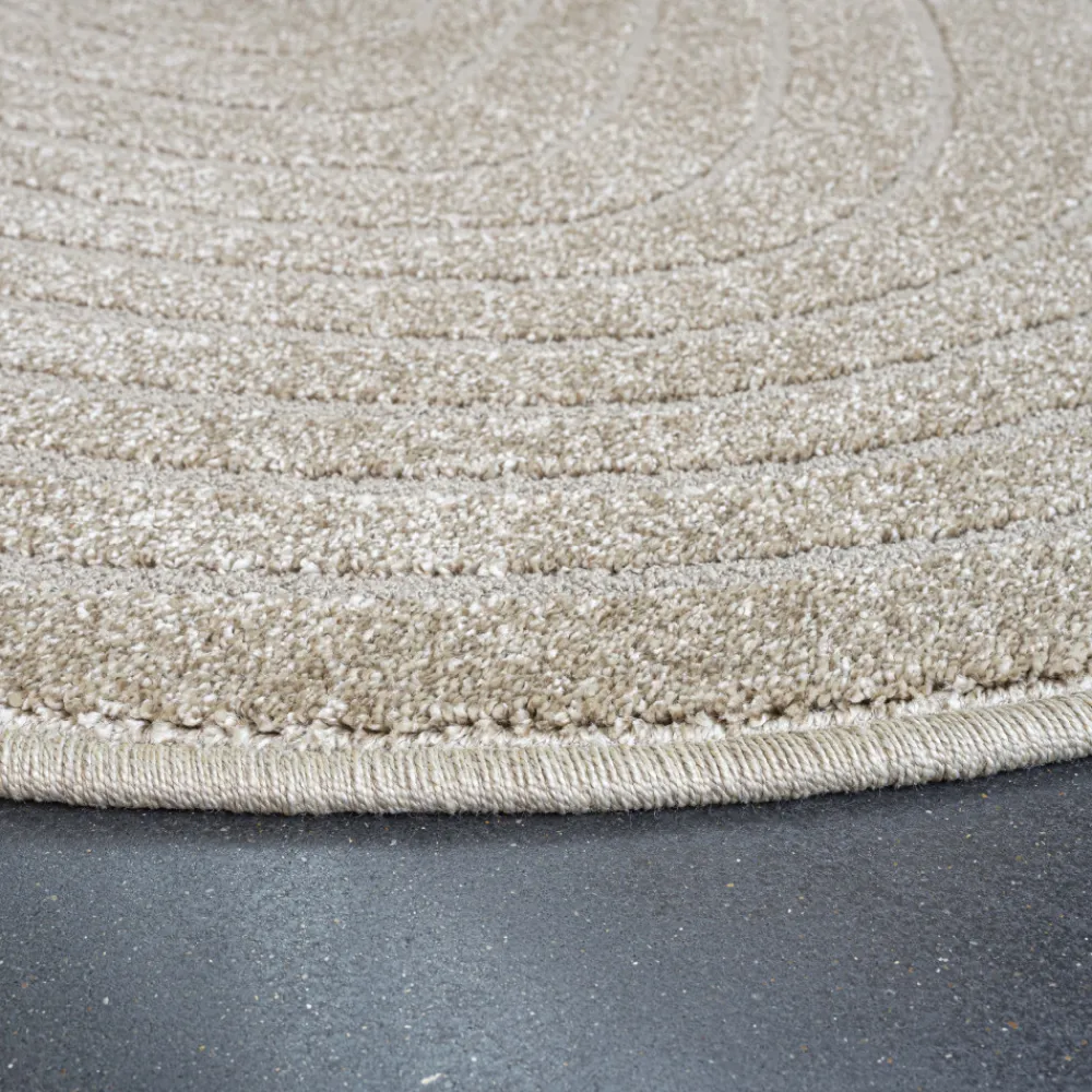 No name ELLIOTT II Tapis contemporain de forme organique