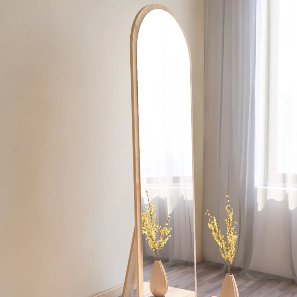 Drawer EMRI Miroir sur pieds en bois 50x160cm