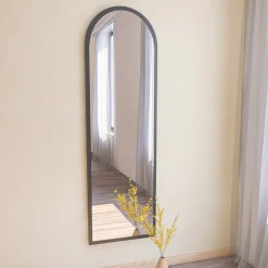 Drawer EMRI Miroir sur pieds en bois 50x160cm