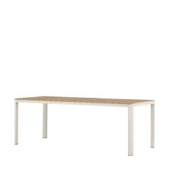 Venture Home ETNA Table à manger de jardin 8 personnes en aluminium