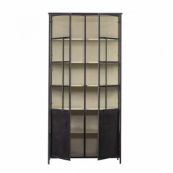 Woood EXHIBIT XL Vitrine 2 portes en métal H200cm