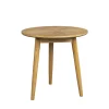 No name FABIO Table d'appoint ronde en bois ø50cm