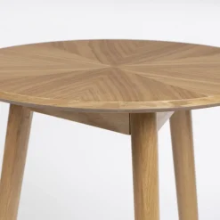 No name FABIO Table d'appoint ronde en bois ø50cm