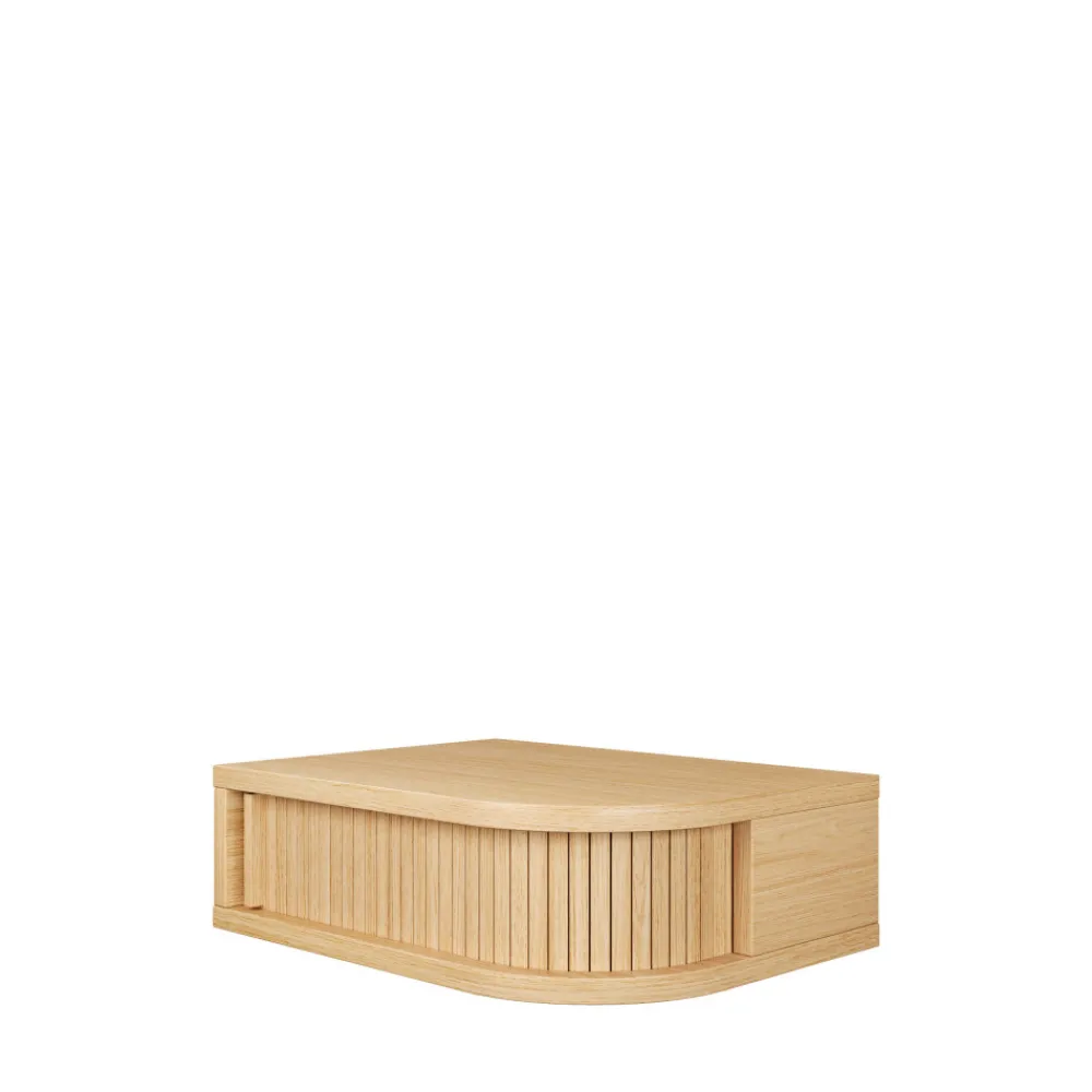 Woodman FARSTA TAMBOUR Table de chevet murale en bois