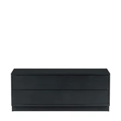 Woood FINCA Meuble TV en bois massif de pin L100cm