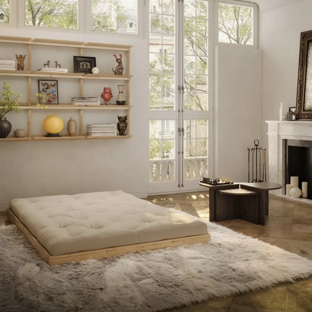 Karup Design FLIP Canapé convertible 2,5 places en tissu et bois