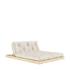 Karup Design FLIP Canapé convertible 2,5 places en lin et bois