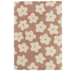 Enfant Drawer FLORA I Tapis contemporain à motif floral