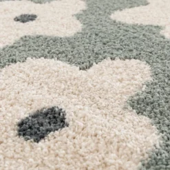 Enfant Drawer FLORA Tapis contemporain à motif floral