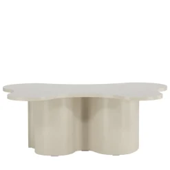 Venture Home FLOW Table basse organique en bois 120x80cm