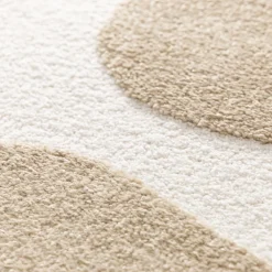 Drawer FLOW Tapis contemporain à motif floral en relief