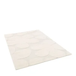 Drawer FLOW Tapis contemporain à motif floral en relief
