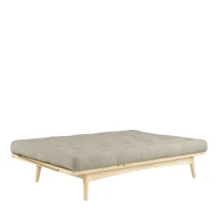 Karup Design FOLK Canapé convertible en bois naturel et tissu