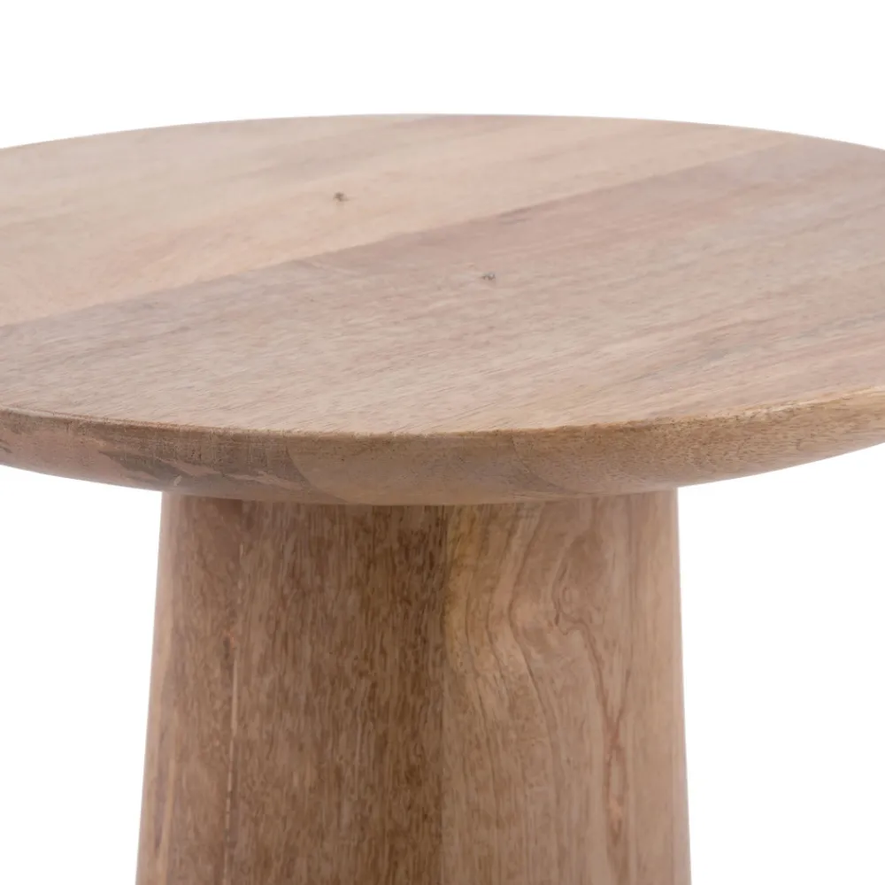 Leitmotiv FORCE Table d’appoint en bois de manguier ø35,5cm