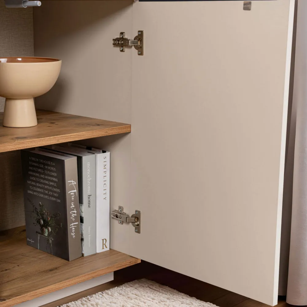 Drawer FRITZ Buffet 4 portes en bois L180cm