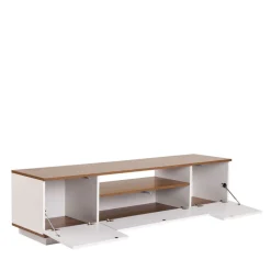 Drawer FRITZ Meuble TV 3 portes en bois L180cm