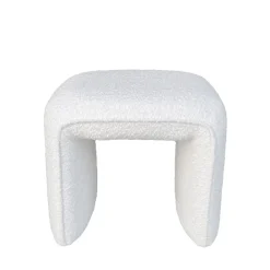Drawer FULL Pouf en tissu bouclette