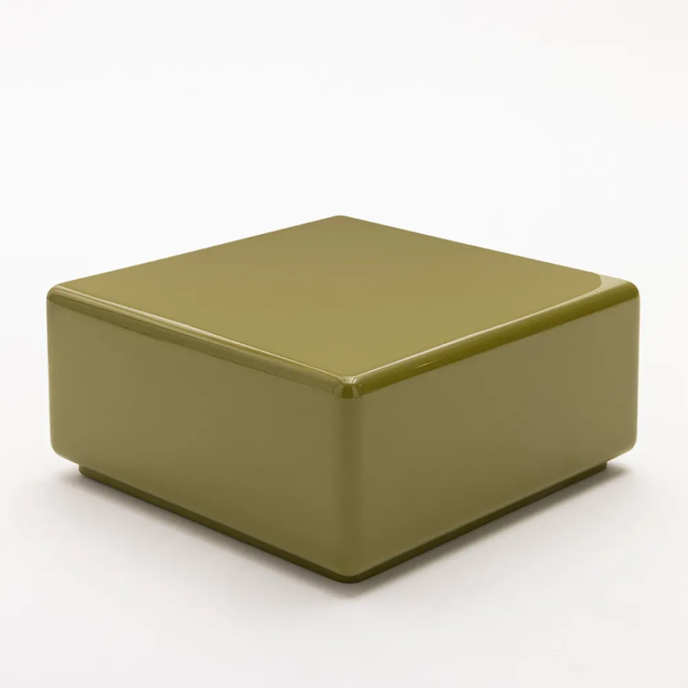Drawer GAIA Table basse carrée laquée 60x60cm