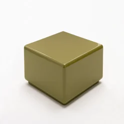 Drawer GAIA Table d'appoint carrée laquée 40x40cm