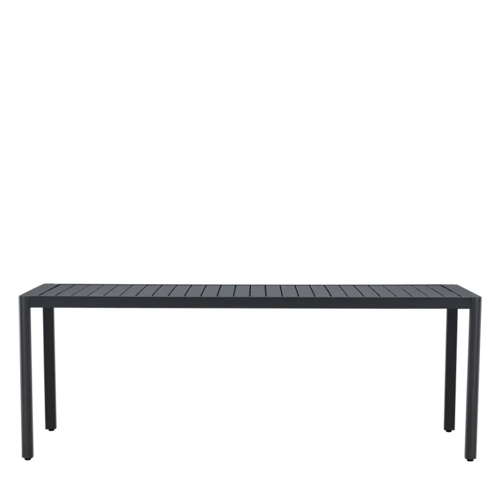 Venture Home GIARDINI Table à manger de jardin 8 personnes en aluminium