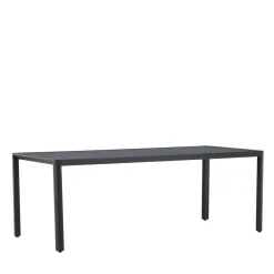 Venture Home GIARDINI Table à manger de jardin 8 personnes en aluminium