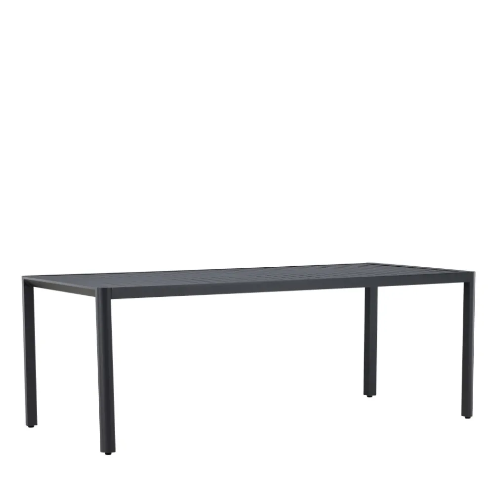 Venture Home GIARDINI Table à manger de jardin 8 personnes en aluminium