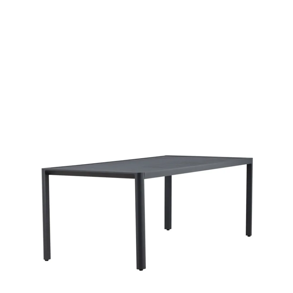 Venture Home GIARDINI Table à manger de jardin 8 personnes en aluminium