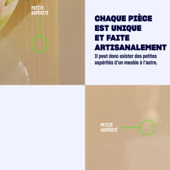 Drawer GLOSSI Table à manger 6 personnes ovale en bois laqué
