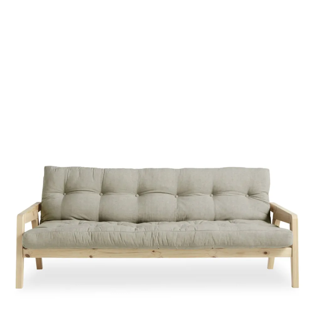 Karup Design GRAB Canapé convertible en bois naturel et tissu