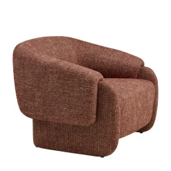 House Nordic HAMILTONY Fauteuil lounge en tissu chiné