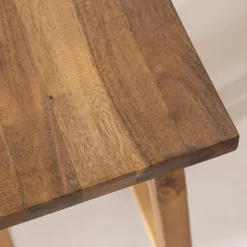 Drawer HANOTILO Tabouret de bar en acacia H66cm
