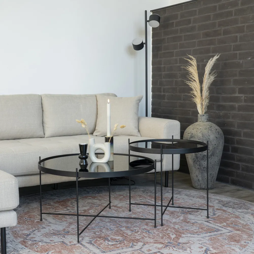 House Nordic HAVANA IV Tapis rond en chenille