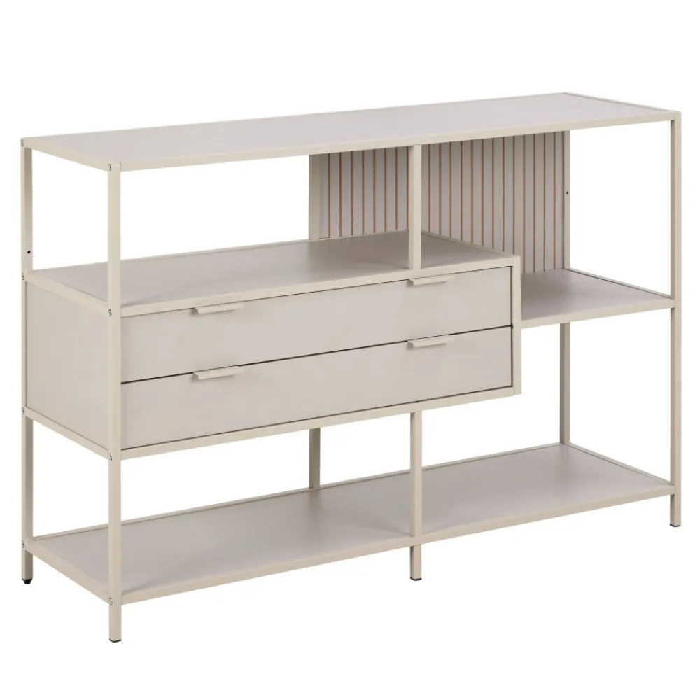 Drawer HEXA Étagère 2 tiroirs en métal L114cm