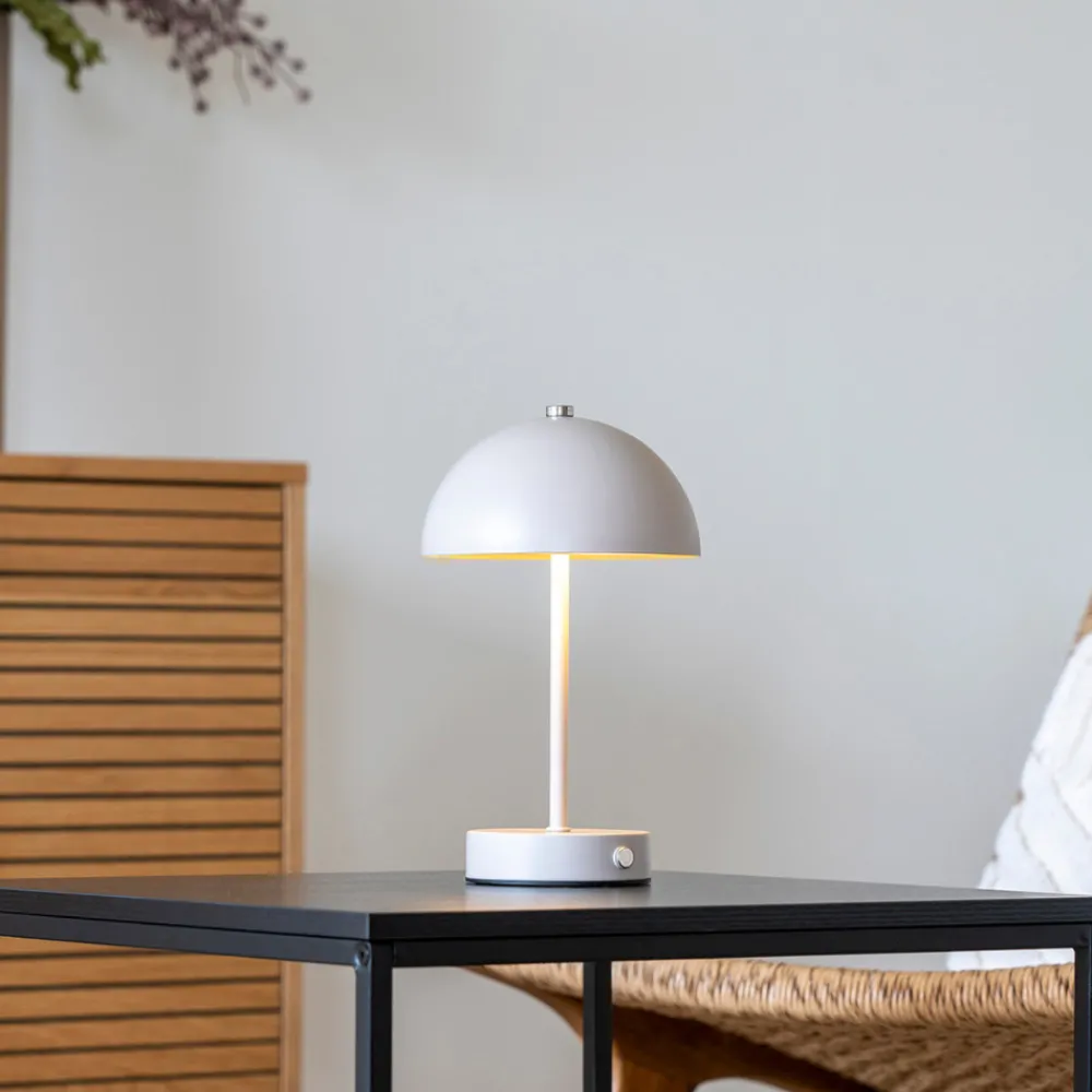 House Nordic HOLT Lampe à poser LED sans fil rechargeable