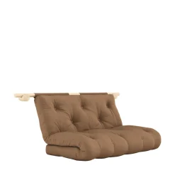 Karup Design HOOKED Canapé convertible 2,5 places en tissu et bois avec accroches murales
