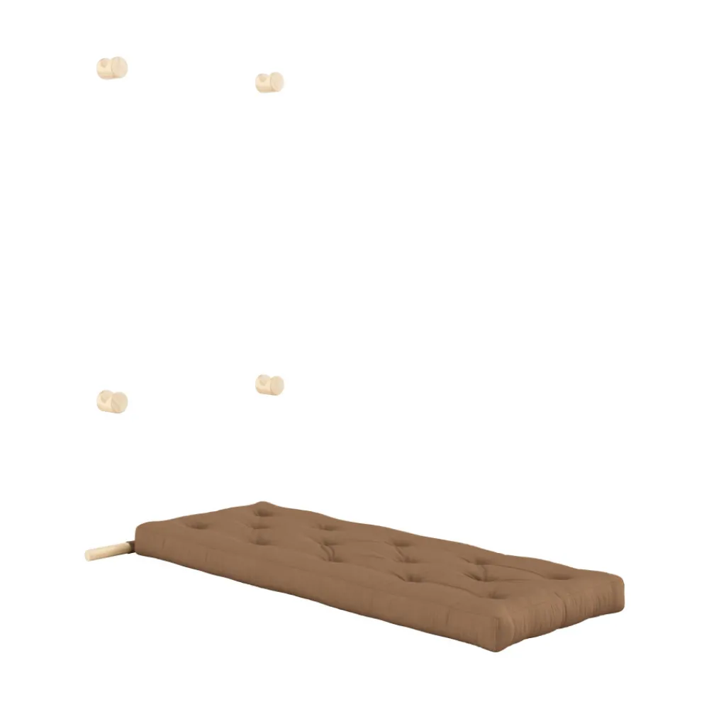 Karup Design HOOKED Fauteuil convertible en tissu et bois avec accroches murales