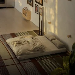 Karup Design HOOKED Fauteuil convertible en tissu et bois avec accroches murales