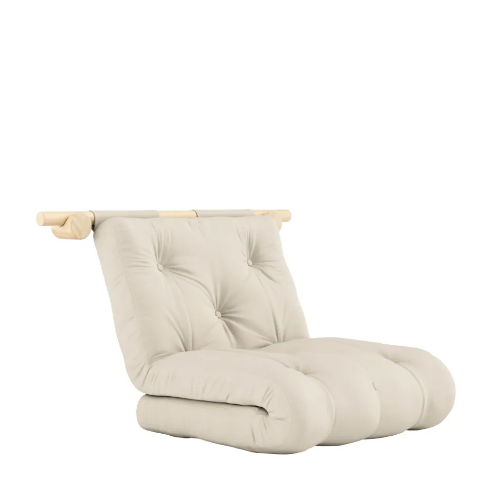 Karup Design HOOKED Fauteuil convertible en tissu et bois avec accroches murales