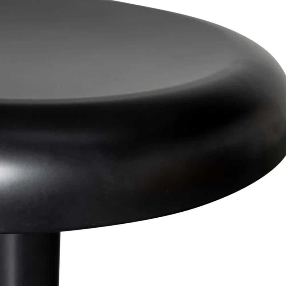 Woood ISAAC Tabouret de bar réglable en métal H61-81cm