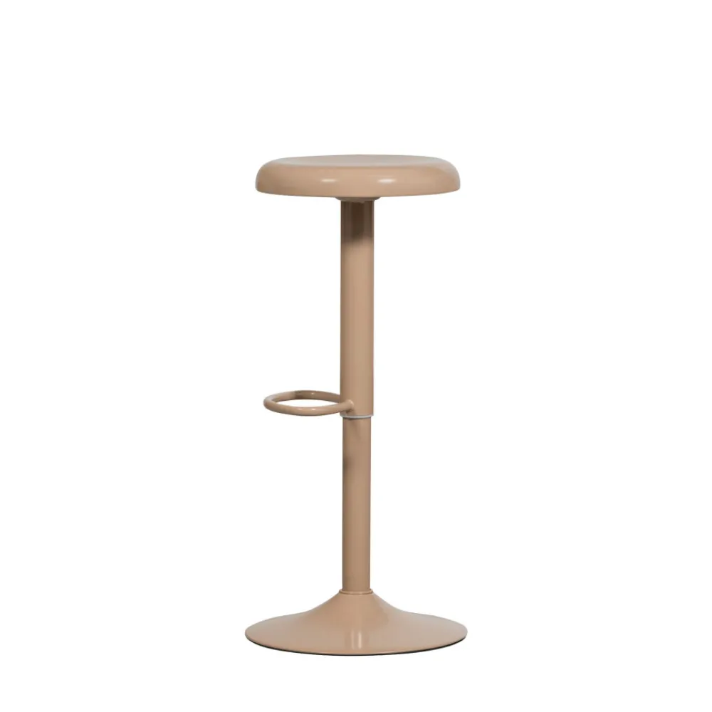 Woood ISAAC Tabouret de bar réglable en métal H61-81cm