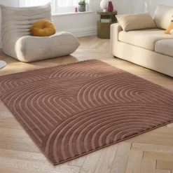 Drawer JAGO Tapis texturé à motifs en arches