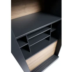 Woood JAMES Vitrine 2 portes en bois H200cm