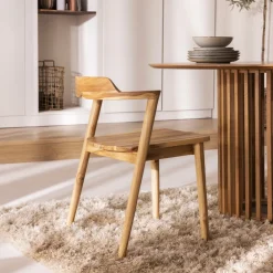 Drawer JOKO Lot de 2 chaises en teck